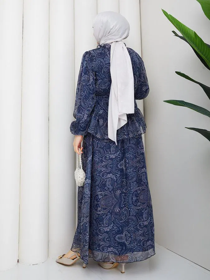 Etnik Desenli İkili Takım-5130 Laci