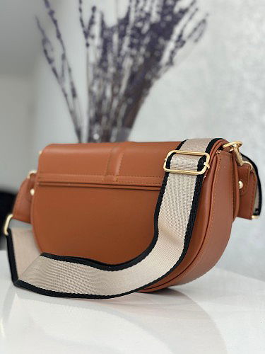 Modaebva - Kalın Askılı Çanta-1950 Kahve (1)