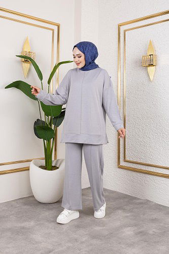 Modal İkili Takım-5061 Gri - Thumbnail