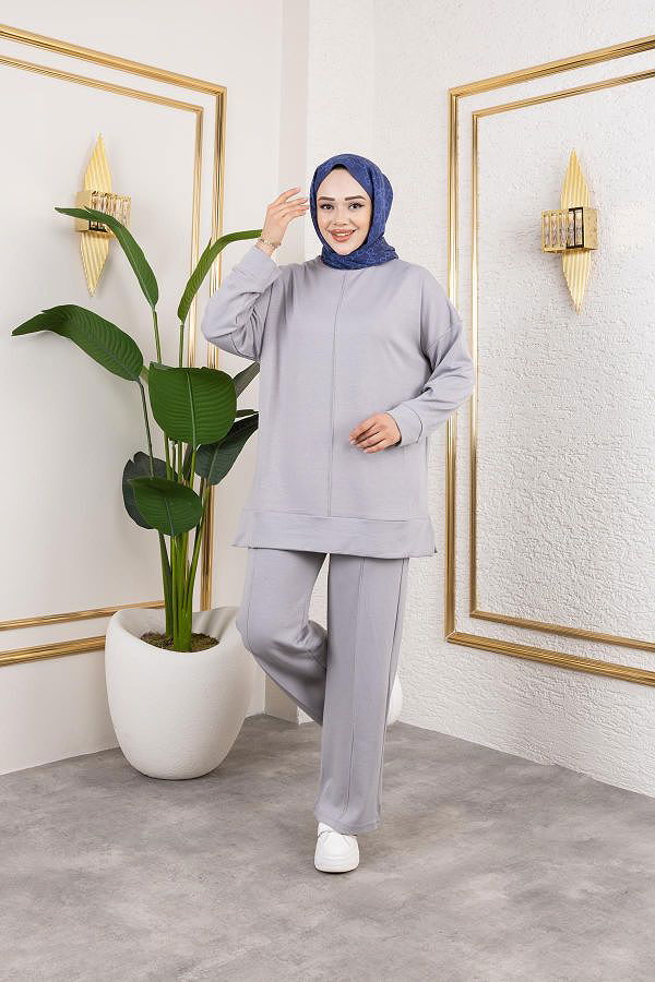 Modal İkili Takım-5061 Gri