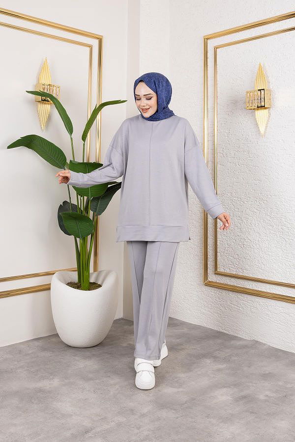 Modal İkili Takım-5061 Gri