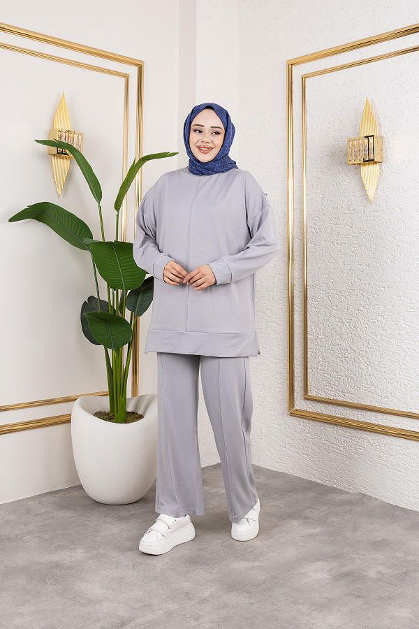 Modal İkili Takım-5061 Gri