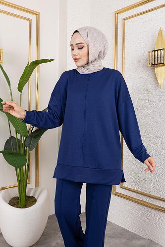 Modaebva - Modal İkili Takım-5061 Lacivert (1)