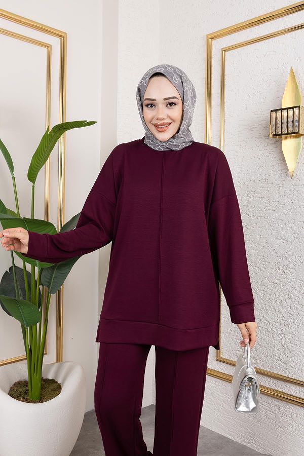 Modal İkili Takım-5061 Mürdüm