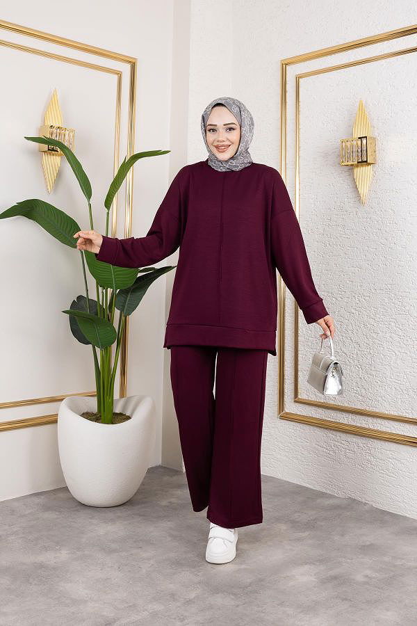 Modal İkili Takım-5061 Mürdüm