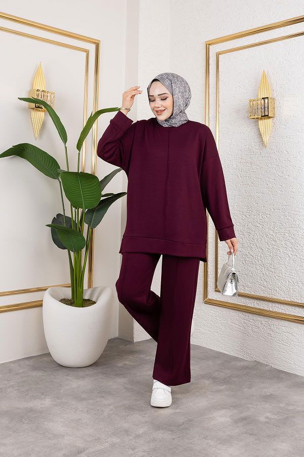 Modal İkili Takım-5061 Mürdüm