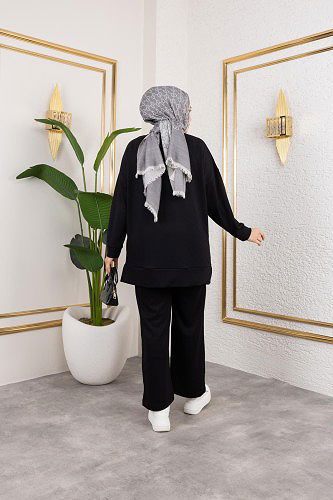 Modal İkili Takım-5061 Siyah - Thumbnail