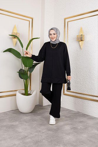 Modal İkili Takım-5061 Siyah - Thumbnail