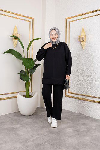 Modal İkili Takım-5061 Siyah - Thumbnail