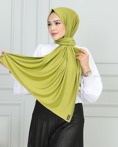 JAWEL ŞAL - Penye Şal-1941 Fıstık yeşili