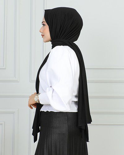 Penye Şal-1941 Siyah - Thumbnail