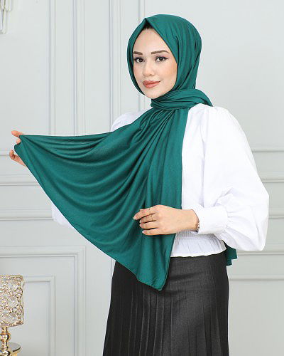 JAWEL ŞAL - Penye Şal-1941 Zümrüt yeşili (1)