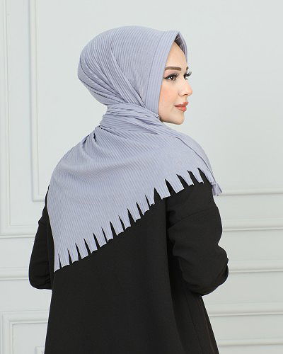 Pratik Şal-1943 Gri - Thumbnail