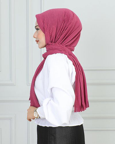 Pratik Şal-1943 Koyu Gülkurusu - Thumbnail