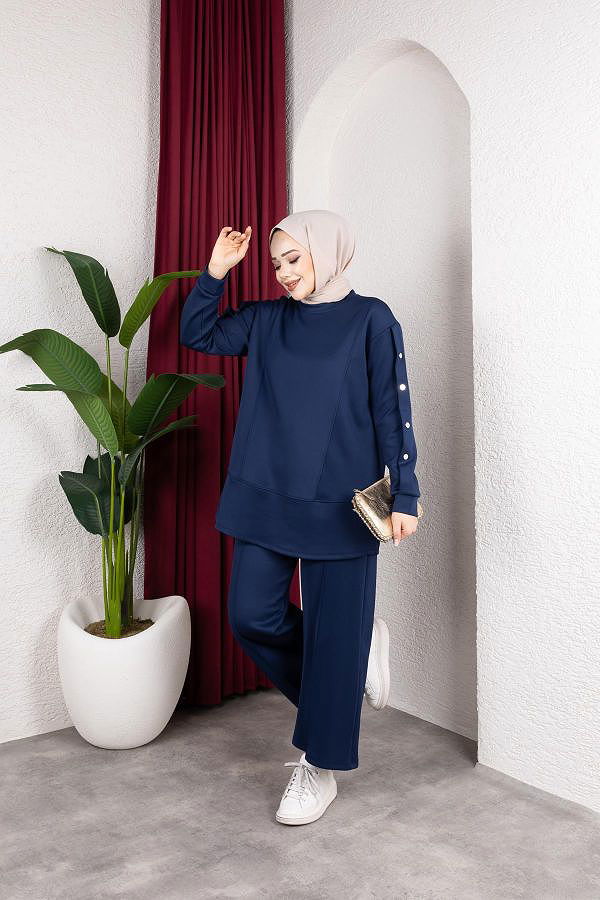 Scuba Kumaş İkili Takım-2024 Lacivert