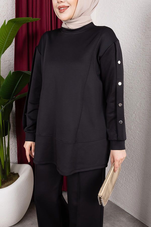 Scuba Kumaş İkili Takım-2024 Siyah