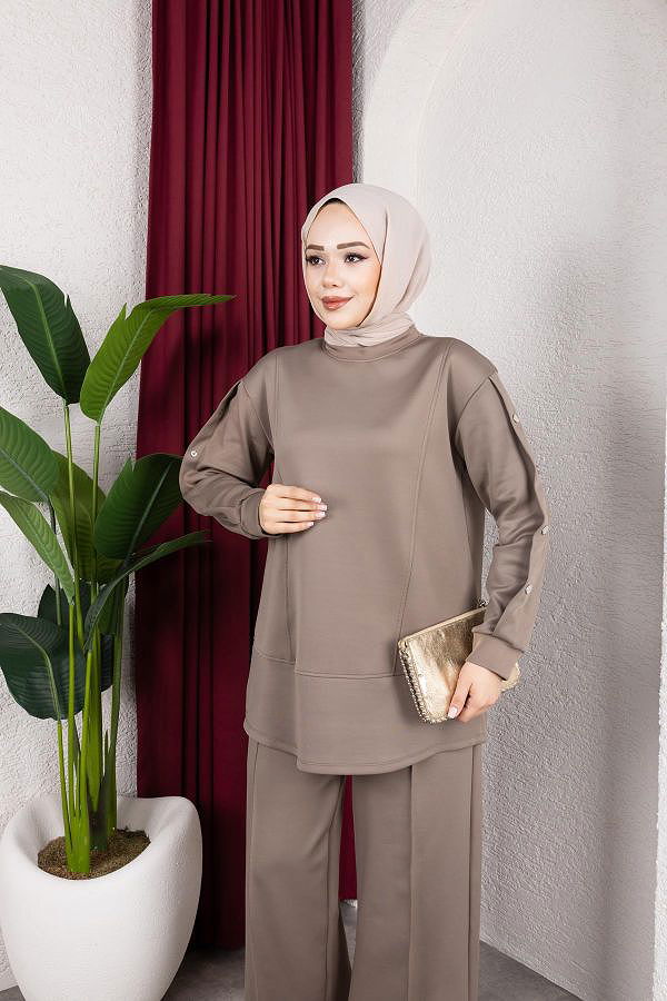 Scuba Kumaş İkili Takım-2024 Vizon