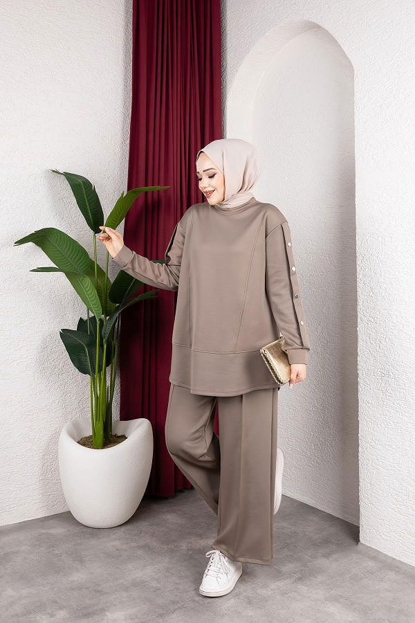 Scuba Kumaş İkili Takım-2024 Vizon