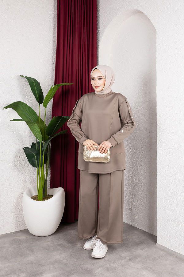 Scuba Kumaş İkili Takım-2024 Vizon