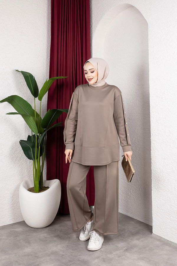 Scuba Kumaş İkili Takım-2024 Vizon