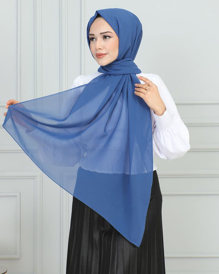 Şifon Şal-1942 Mavi